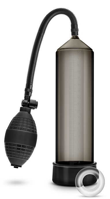 Черная вакуумная помпа VX101 Male Enhancement Pump - Blush Novelties - в Жуковском купить с доставкой