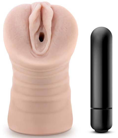 Телесный мастурбатор-вагина Rain - Blush Novelties - в Жуковском купить с доставкой