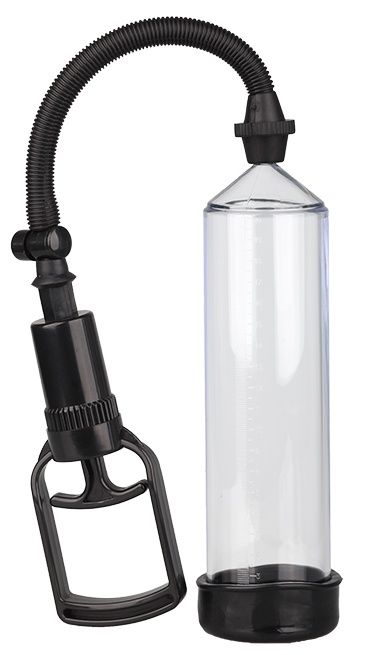 Прозрачная вакуумная помпа TRIGGER HANDLE PENIS PUMP - Dream Toys - в Жуковском купить с доставкой