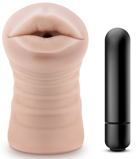 Телесный мастурбатор-ротик Skye - Blush Novelties - в Жуковском купить с доставкой
