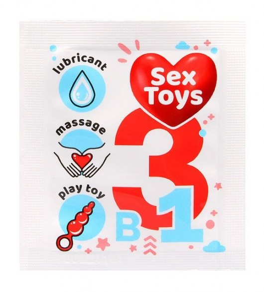 Гель-лубрикант на водной основе Sex Toys - 4 гр. - Биоритм - купить с доставкой в Жуковском