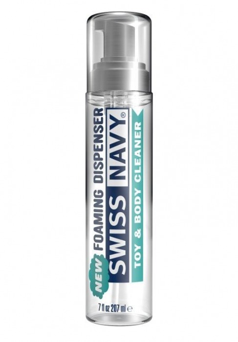 Очищающая пенка для игрушек и тела Swiss Navy Toy   Body Cleaner Foamer - 207 мл. - Swiss navy - купить с доставкой в Жуковском