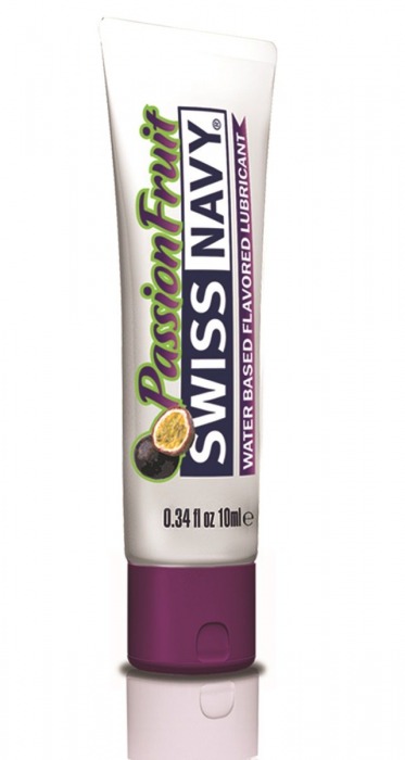 Лубрикант Swiss Navy Passion Fruit Lube с ароматом маракуйи - 10 мл. - Swiss navy - купить с доставкой в Жуковском
