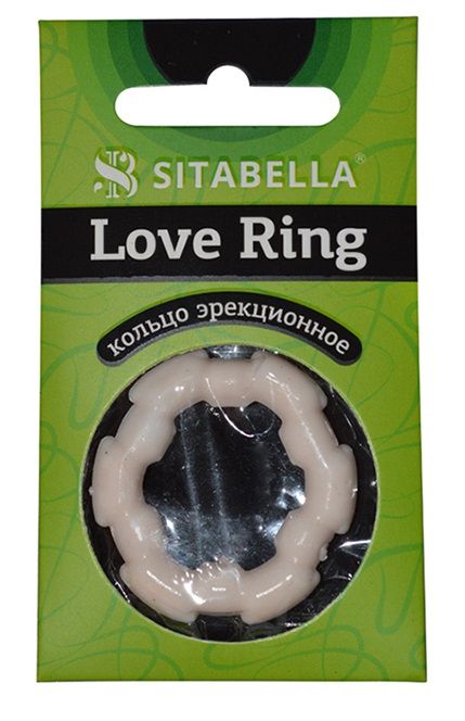 Фигурное эрекционное кольцо из киберкожи - Sitabella - в Жуковском купить с доставкой