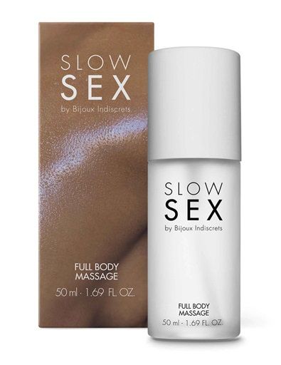 Массажный гель Slow Sex Full Body Massage - 50 мл. - Bijoux Indiscrets - купить с доставкой в Жуковском