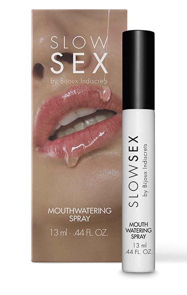 Спрей для усиления слюноотделения Slow Sex Mouthwatering Spray - 13 мл. - Bijoux Indiscrets - купить с доставкой в Жуковском