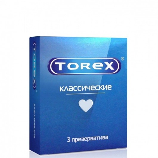 Гладкие презервативы Torex  Классические  - 3 шт. - Torex - купить с доставкой в Жуковском
