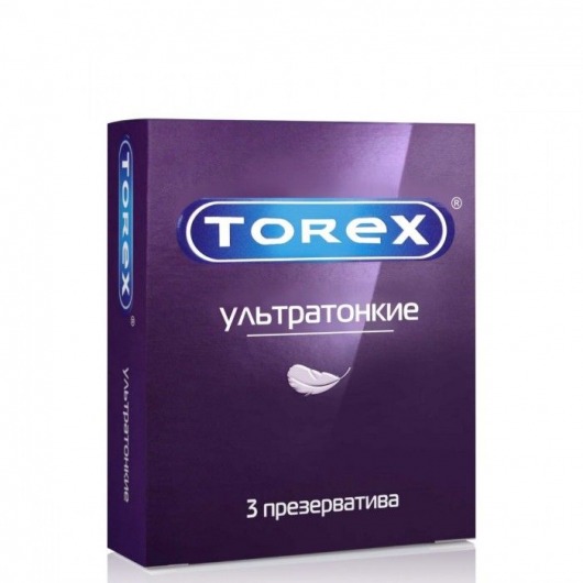 Презервативы Torex  Ультратонкие  - 3 шт. - Torex - купить с доставкой в Жуковском