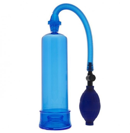 Синяя вакуумная помпа MENZSTUFF PENIS ENLARGER - Dream Toys - в Жуковском купить с доставкой