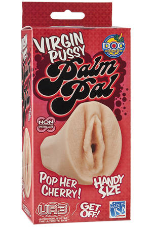 Мастурбатор-вагина Virgin Pussy ULTRASKYN Palm Pal - Doc Johnson - в Жуковском купить с доставкой