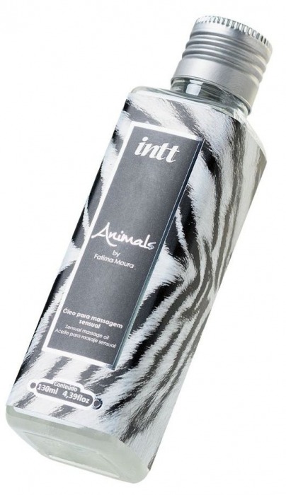 Массажное масло ANIMALS by Fatima Moura с возбуждающим эффектом - 130 мл. - INTT - купить с доставкой в Жуковском
