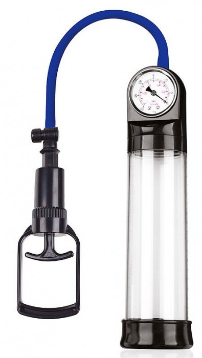Прозрачная вакуумная помпа Sex Expert с манометром - Sex Expert - в Жуковском купить с доставкой