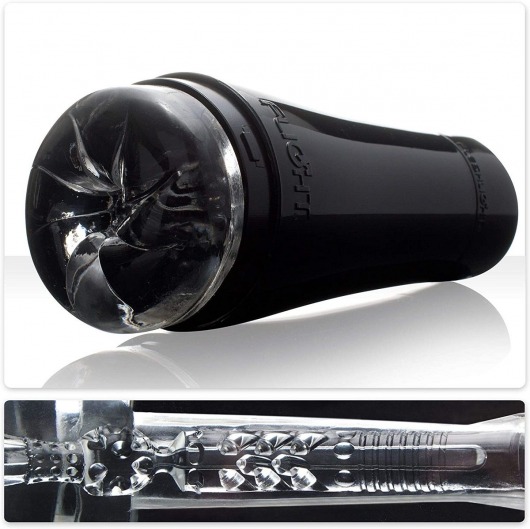Черный мастурбатор-анус Fleshlight - Flight Pilot - Fleshlight - в Жуковском купить с доставкой