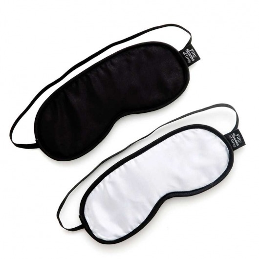 Набор из двух масок на глаза Soft Blindfold Twin Pack - Fifty Shades of Grey - купить с доставкой в Жуковском