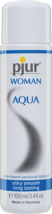 Лубрикант на водной основе pjur WOMAN Aqua - 100 мл. - Pjur - купить с доставкой в Жуковском