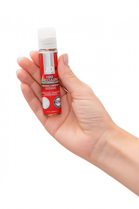 Лубрикант с ароматом арбуза JO Flavored Watermelon - 30 мл. - System JO - купить с доставкой в Жуковском