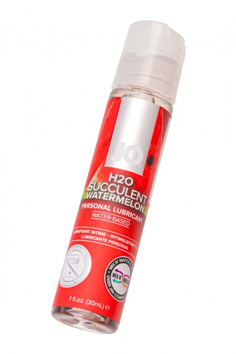 Лубрикант с ароматом арбуза JO Flavored Watermelon - 30 мл. - System JO - купить с доставкой в Жуковском