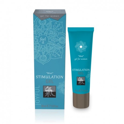 Возбуждающий интимный гель STIMULATION GEL Mint - 30 мл. - Shiatsu - купить с доставкой в Жуковском