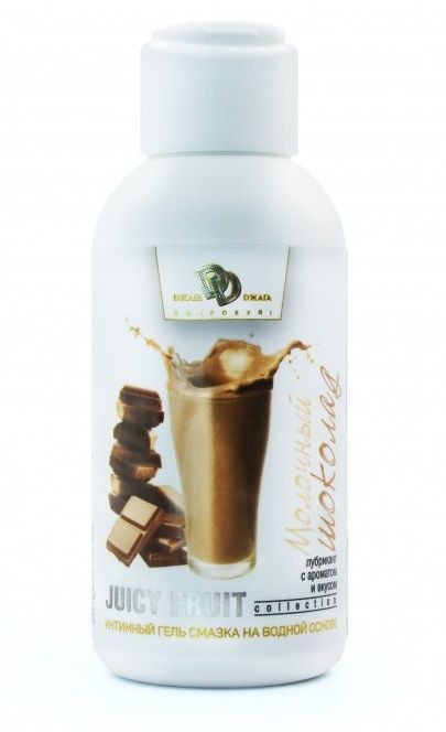 Интимный гель-смазка JUICY FRUIT с ароматом молочного шоколада - 100 мл. - БиоМед - купить с доставкой в Жуковском