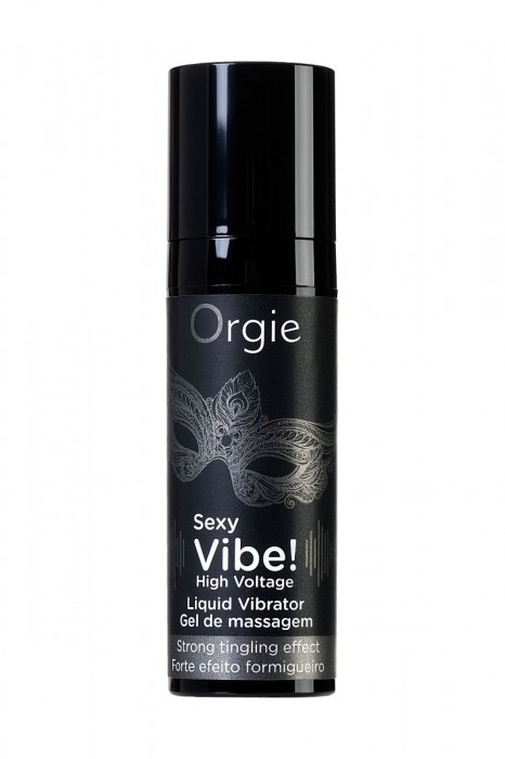 Гель для массажа ORGIE Sexy Vibe High Voltage с эффектом вибрации - 15 мл. - ORGIE - купить с доставкой в Жуковском