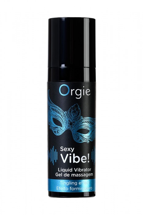 Гель для массажа ORGIE Sexy Vibe Liquid Vibrator с эффектом вибрации - 15 мл. - ORGIE - купить с доставкой в Жуковском