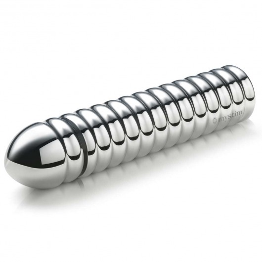 Рельефный фаллос для интенсивного электросекса Groovey George - 20 см. - MyStim - купить с доставкой в Жуковском