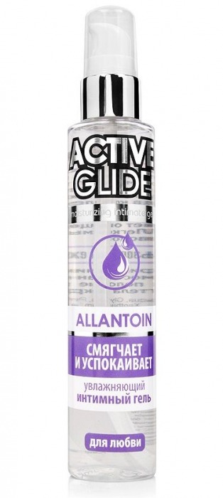 Увлажняющий интимный гель Active Glide Allantoin - 100 гр. - Биоритм - купить с доставкой в Жуковском