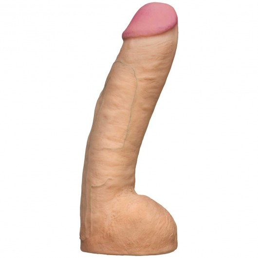 Насадка к трусикам Vac-U-Lock ULTRASKYN Hung - 31,75 см. - Doc Johnson - купить с доставкой в Жуковском