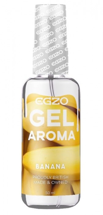 Интимный лубрикант EGZO AROMA с ароматом банана - 50 мл. - EGZO - купить с доставкой в Жуковском