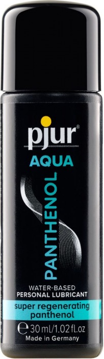 Лубрикант на водной основе с пантенолом pjur AQUA Panthenol - 30 мл. - Pjur - купить с доставкой в Жуковском