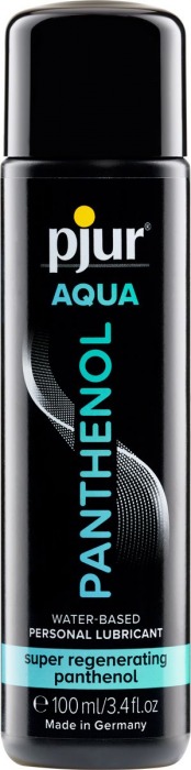 Лубрикант на водной основе с пантенолом pjur AQUA Panthenol - 100 мл. - Pjur - купить с доставкой в Жуковском