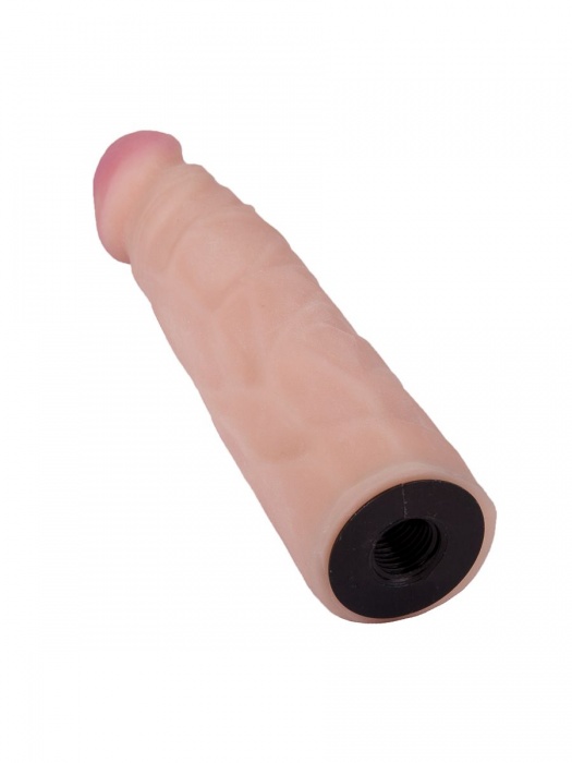 Пояс-трусики с насадкой Soft-Prince - 18,5 см. - LOVETOY (А-Полимер) - купить с доставкой в Жуковском