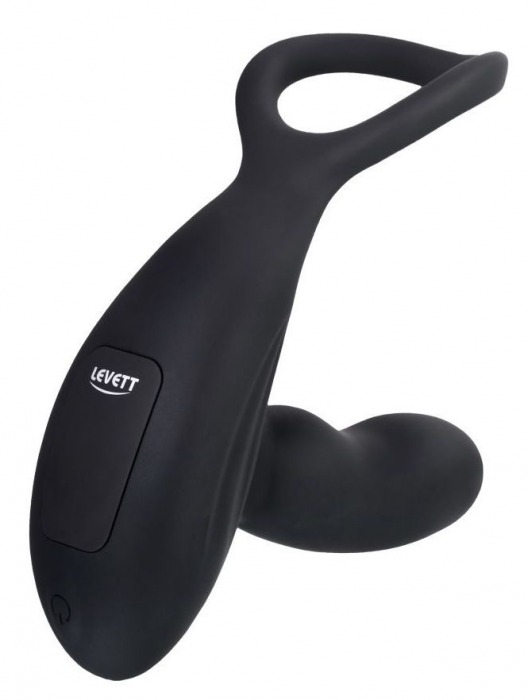Черный стимулятор простаты Maud с вибрацией - Levett - в Жуковском купить с доставкой
