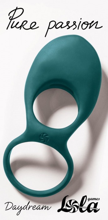 Зеленое эрекционное виброкольцо Daydream - Lola Games - в Жуковском купить с доставкой