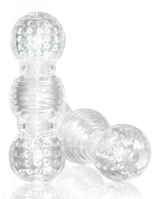Прозрачный фигурный мастурбатор Master Stroker - Blush Novelties - в Жуковском купить с доставкой