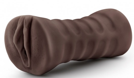 Коричневый мастурбатор-вагина Hot Chocolate Brianna - Blush Novelties - в Жуковском купить с доставкой