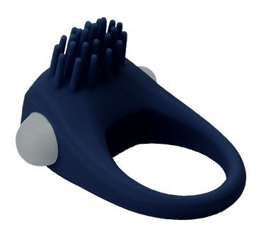Синее эрекционное виброкольцо STIMU RING - Dream Toys - в Жуковском купить с доставкой