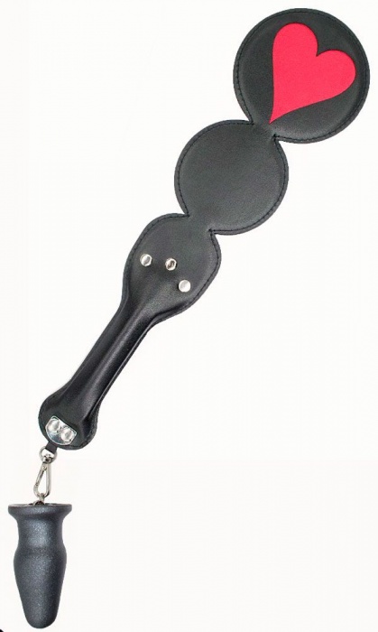 Шлёпалка  Черви  с анальным плагом - LOVETOY (А-Полимер) - купить с доставкой в Жуковском