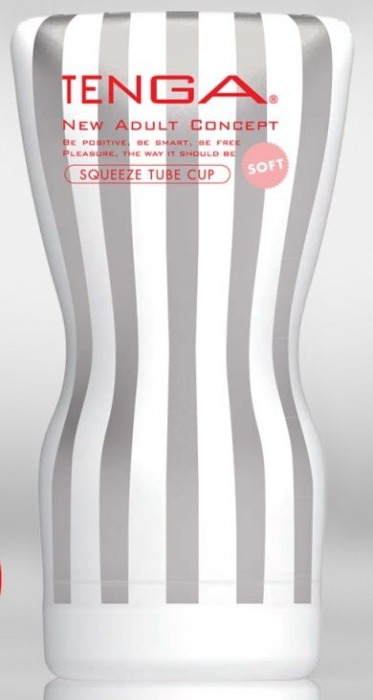 Мастурбатор TENGA Squeeze Tube Cup Soft - Tenga - в Жуковском купить с доставкой