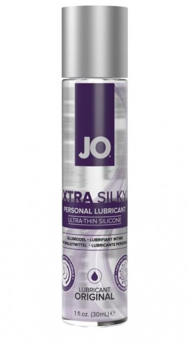 Лубрикант на силиконовой основе JO Xtra Silky - 30 мл. - System JO - купить с доставкой в Жуковском