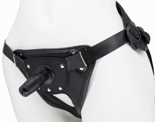 Черный пояс для насадок BEST CLASS STRAP - LOVETOY (А-Полимер) - купить с доставкой в Жуковском