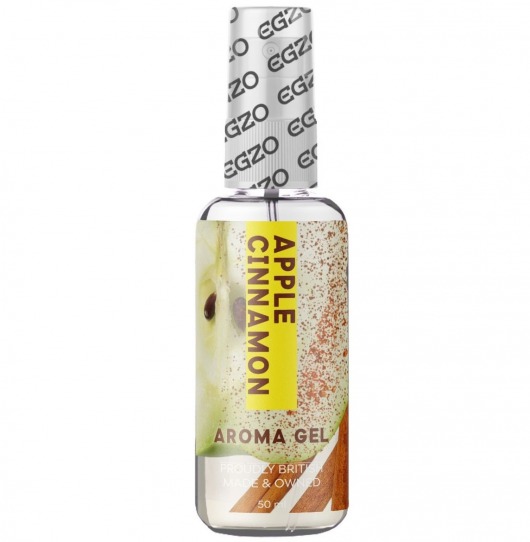 Интимный лубрикант EGZO AROMA с ароматом яблока и корицы - 50 мл. - EGZO - купить с доставкой в Жуковском