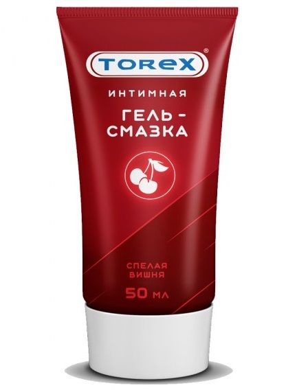 Смазка на водной основе TOREX  Спелая вишня  - 50 мл. - Torex - купить с доставкой в Жуковском