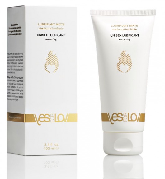 Лубрикант на водной основе с согревающим эффектом Warming Unisex Lubricant - 100 мл. - YESforLOV - купить с доставкой в Жуковском