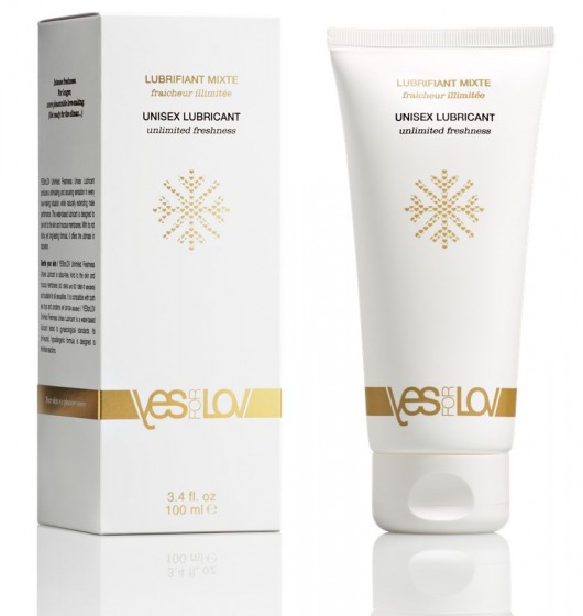 Лубрикант на водной основе с охлаждающим эффектом Unlimited Freshness Unisex Lubricant - 100 мл. - YESforLOV - купить с доставкой в Жуковском