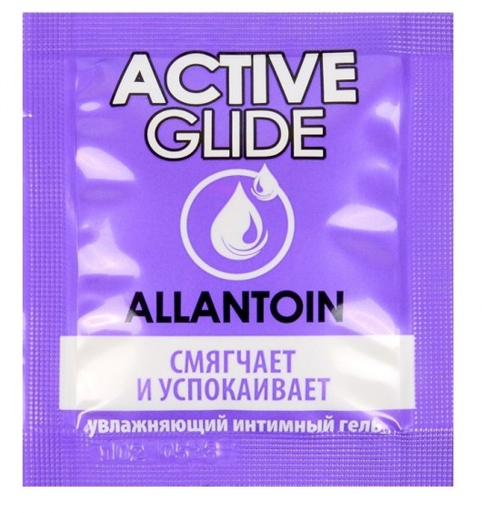 Лубрикант на водной основе Active Glide с аллантоином - 3 гр. - Биоритм - купить с доставкой в Жуковском