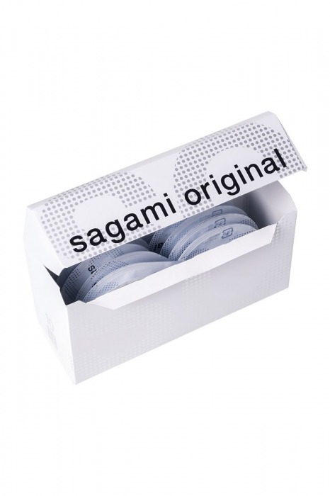 Презервативы Sagami Original 0.02 L-size увеличенного размера - 10 шт. - Sagami - купить с доставкой в Жуковском