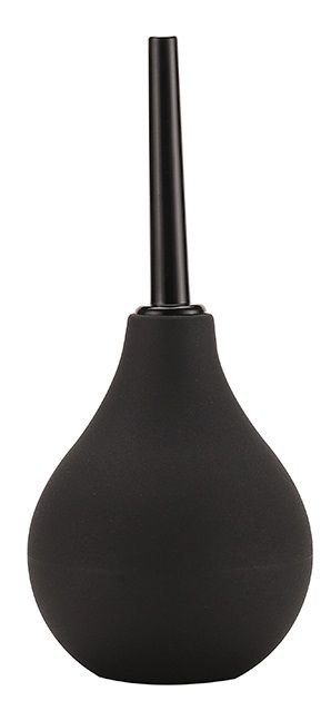 Черный анальный душ ANAL DOUCHE с прямым наконечником - Dream Toys - купить с доставкой в Жуковском