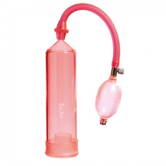 Красная вакуумная помпа Power Pump Red - Toy Joy - в Жуковском купить с доставкой