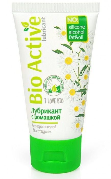 Гель-лубрикант на водной основе Bio Active - 50 гр. - Биоритм - купить с доставкой в Жуковском